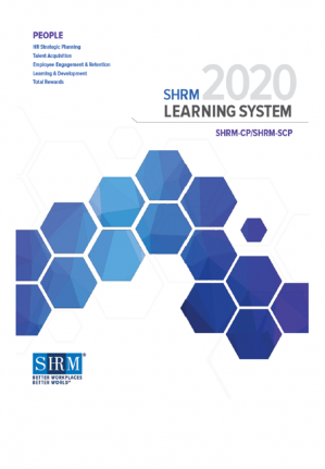 Book cover: Shrm 2020 learning system - people