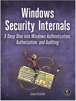 Book cover: Windows security internals