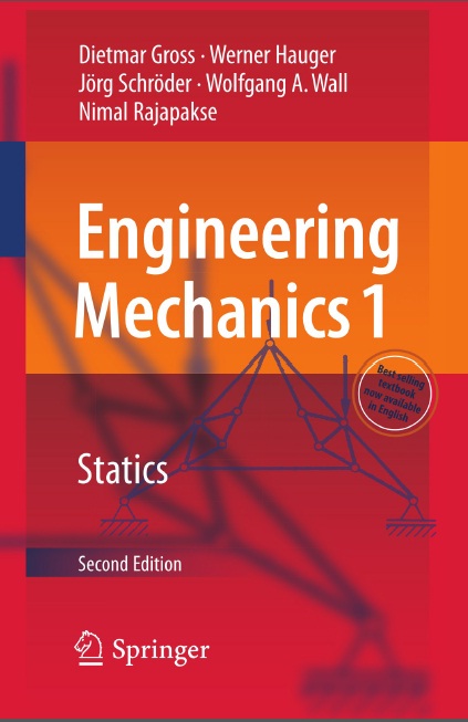 Book cover: Engineering mechanics : statics