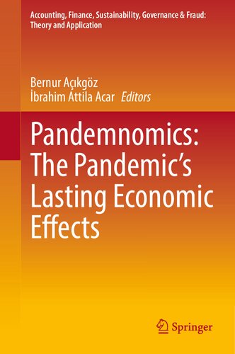 Book cover: Pandemnomics: the pandemic's lasting economic effects.