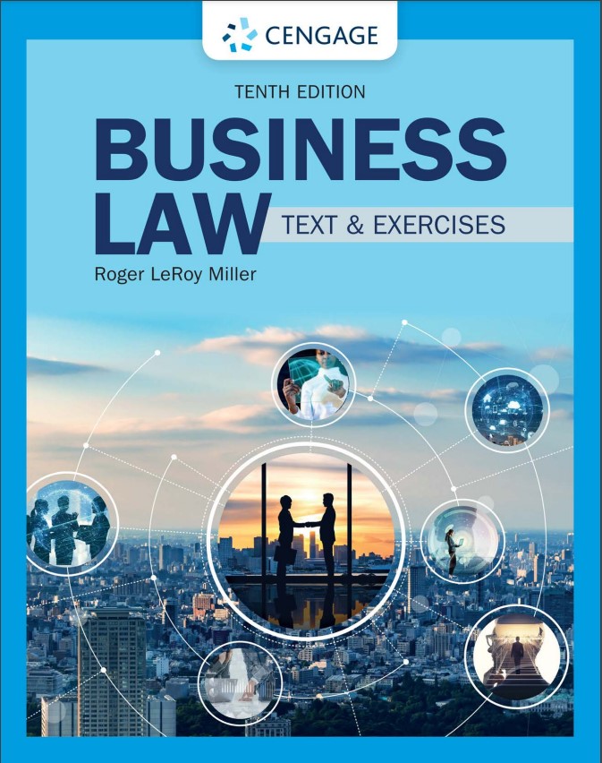 Book cover: Business law : text & exercises