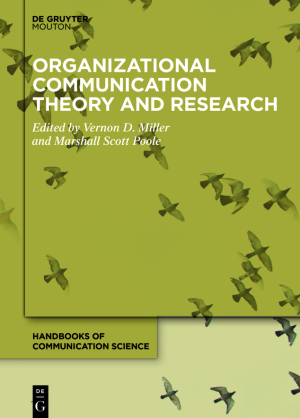 Book cover: Organizational communication theory and research