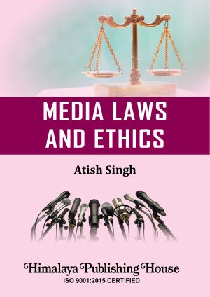 Book cover: Media laws and ethics
