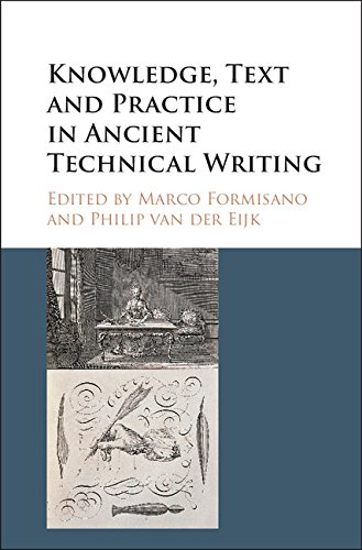 Book cover: Knowledge, text and practice in ancient technical writing