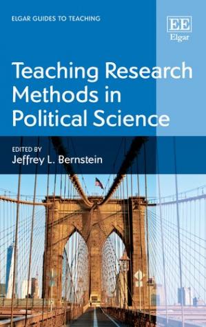 Book cover: Teaching research methods in political science