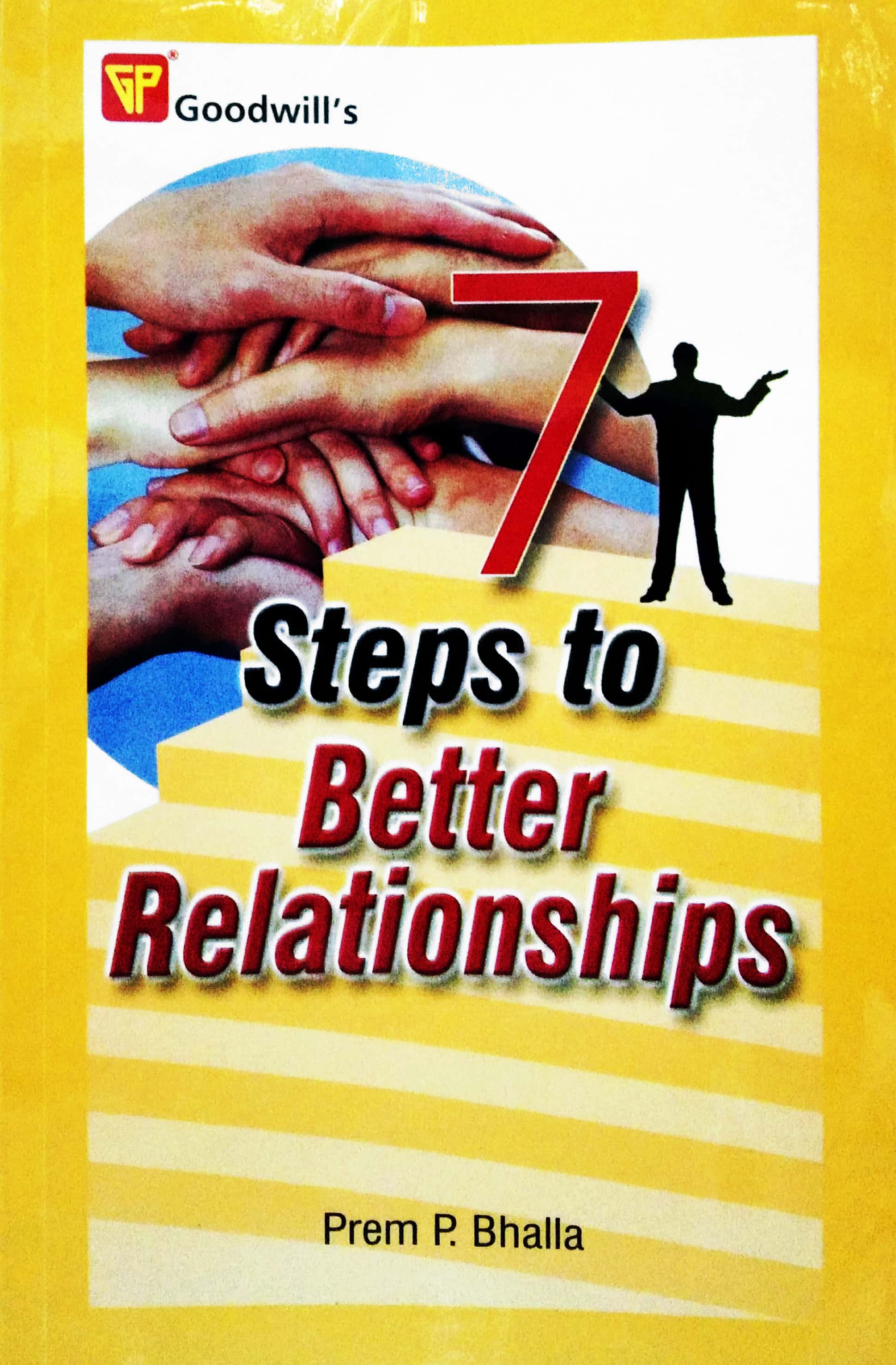 Book cover: 7 Steps to better relationships