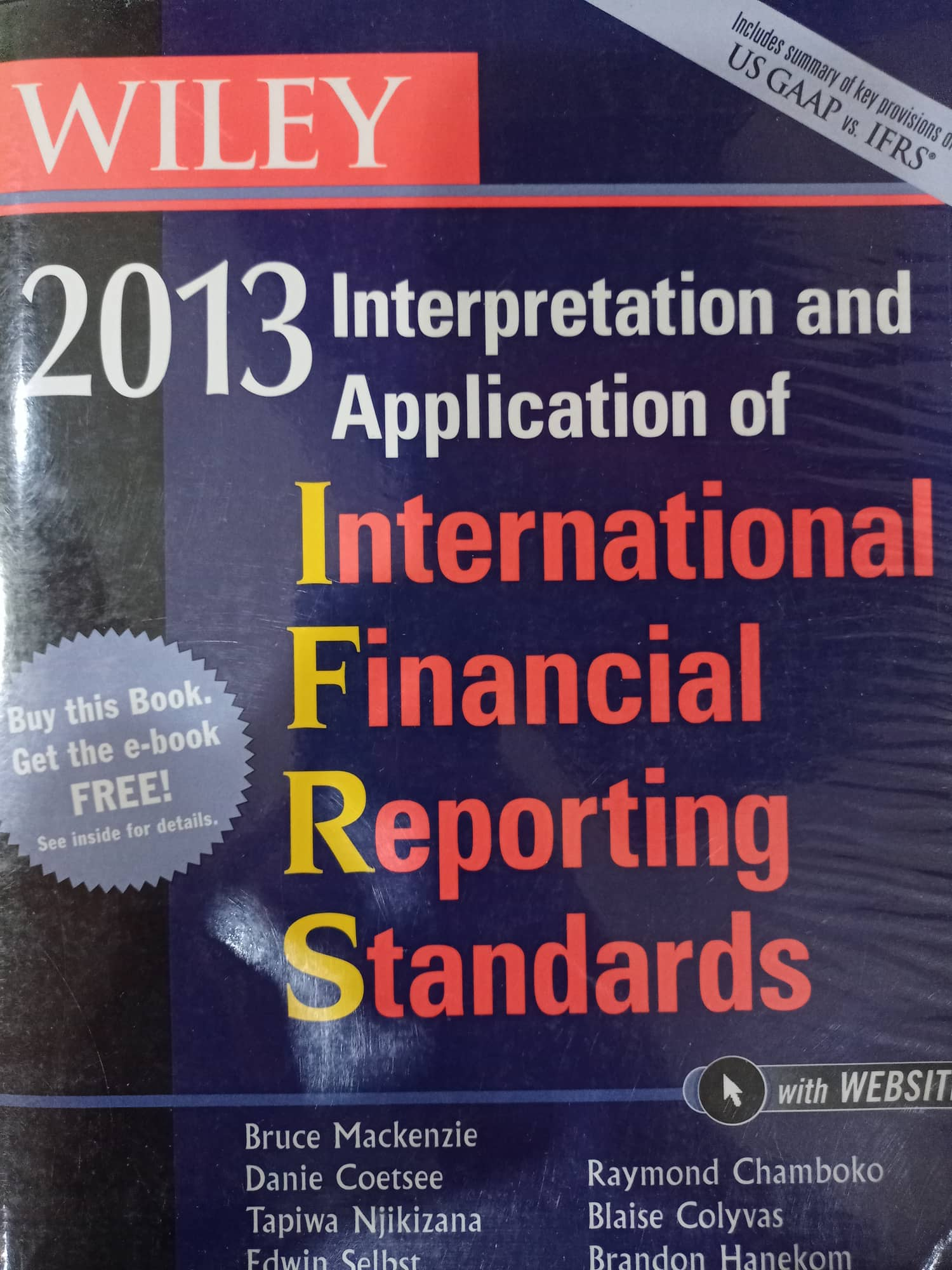 Book cover: Interpretation and application of international financial reporting standards
