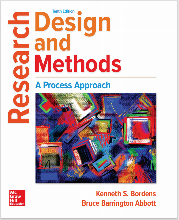 Book cover: Research design and methods: a process approach