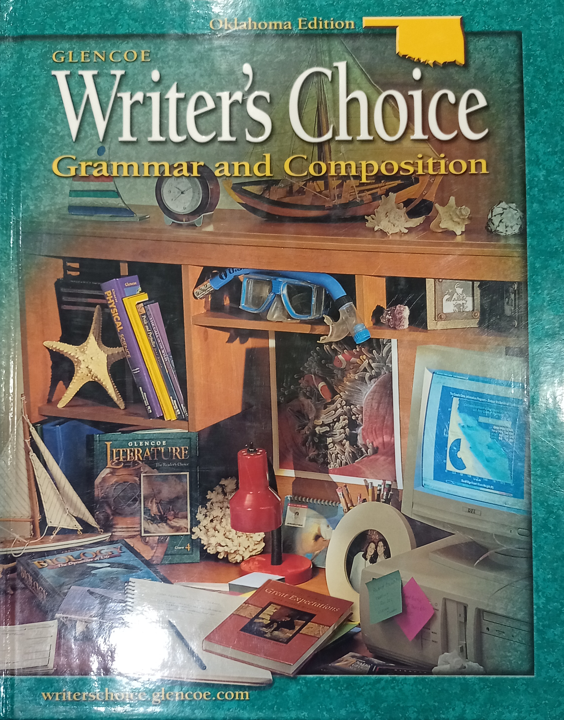 Book cover: Glencoe writer's choice: grammar and composition