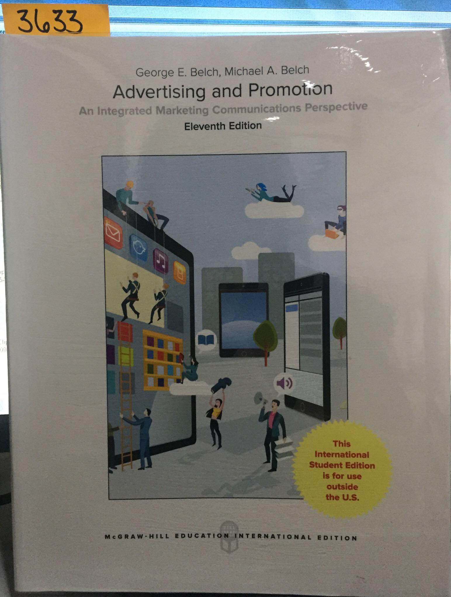 Book cover: Advertising and promotion: an integrated marketing communications perspective