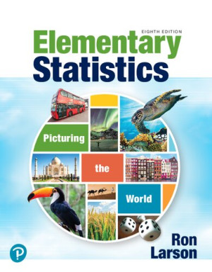 Book cover: Elementary statistics : picturing the world