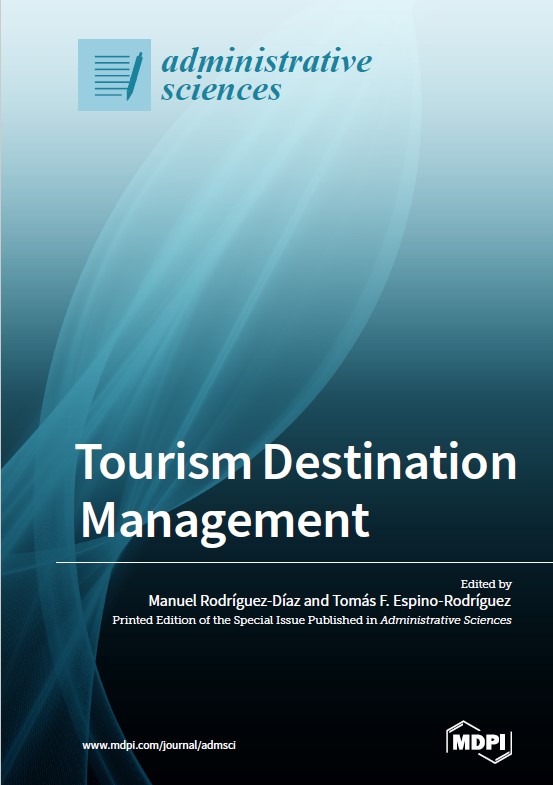 Book cover: Tourism destination management