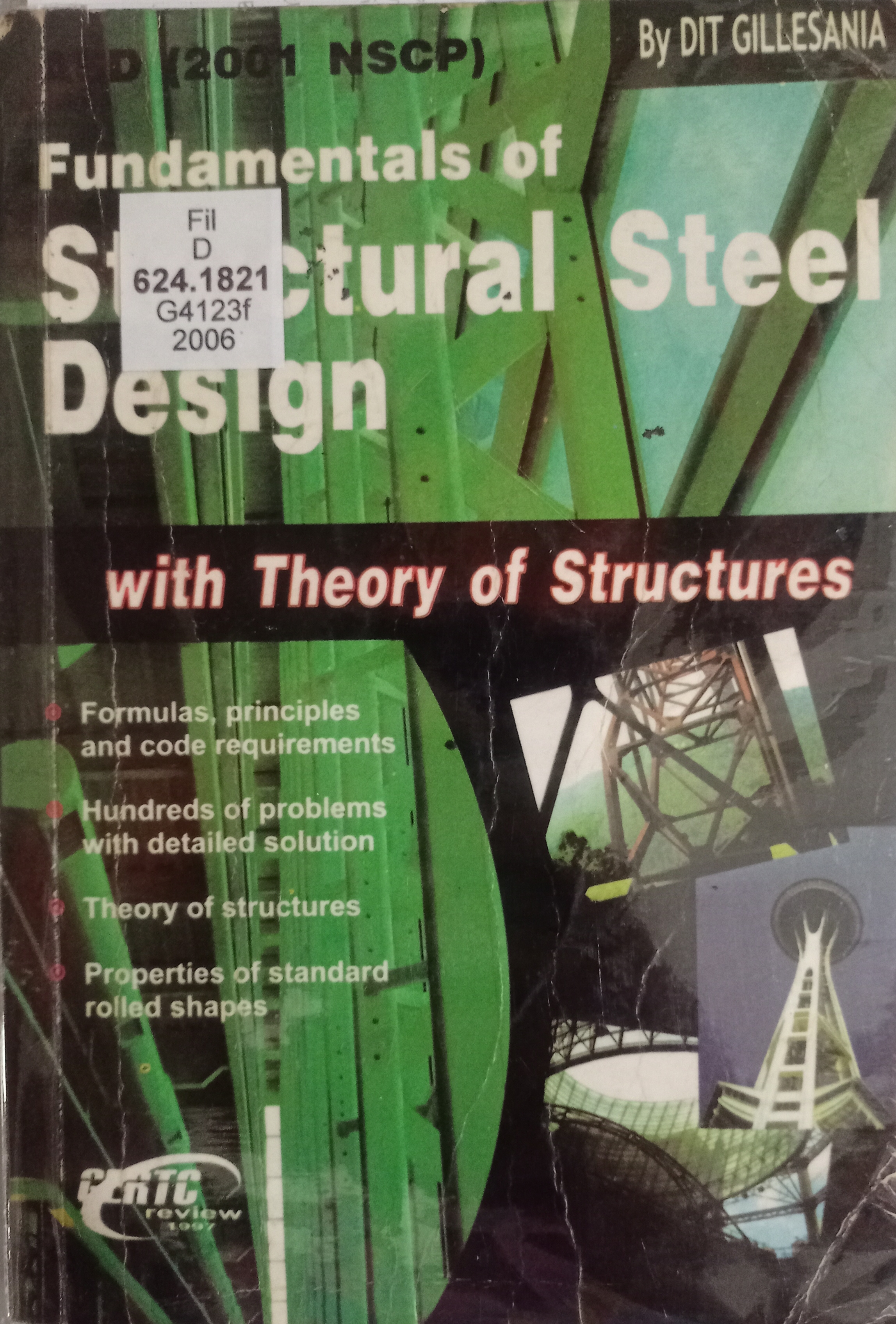 Book cover: Fundamentals of structural steel design with theory of structures