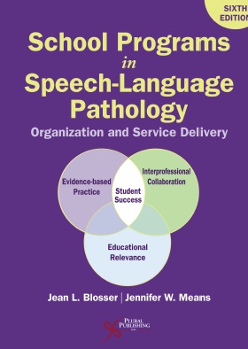 Book cover: School programs in speech-language pathology : organization and service delivery