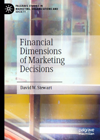 Book cover: Financial dimensions of marketing decisions