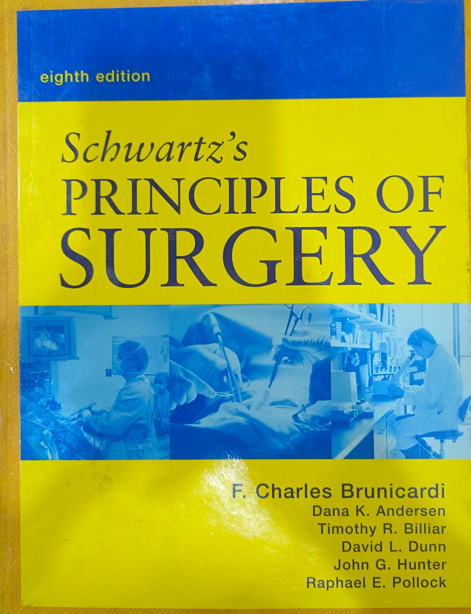 Book cover: Schwartz's principles of surgery : volume 1