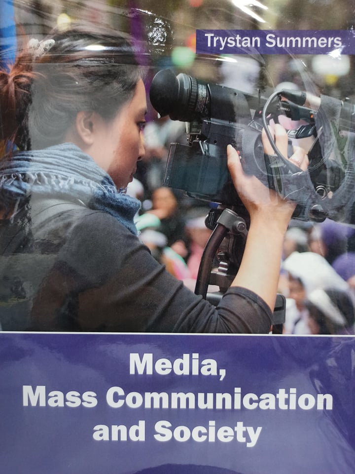 Book cover: Media, mass communication and society