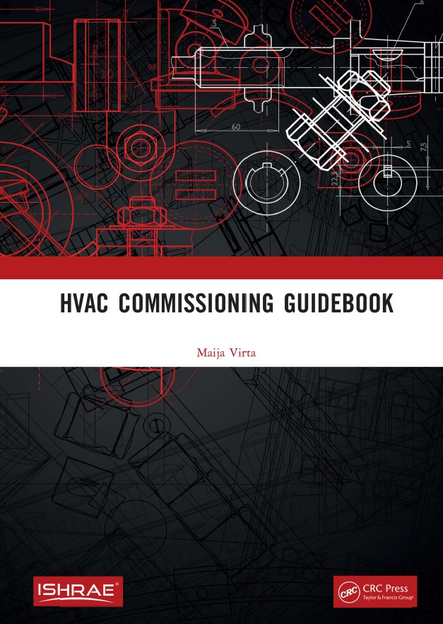 Book cover: HVAC commissioning guidebook
