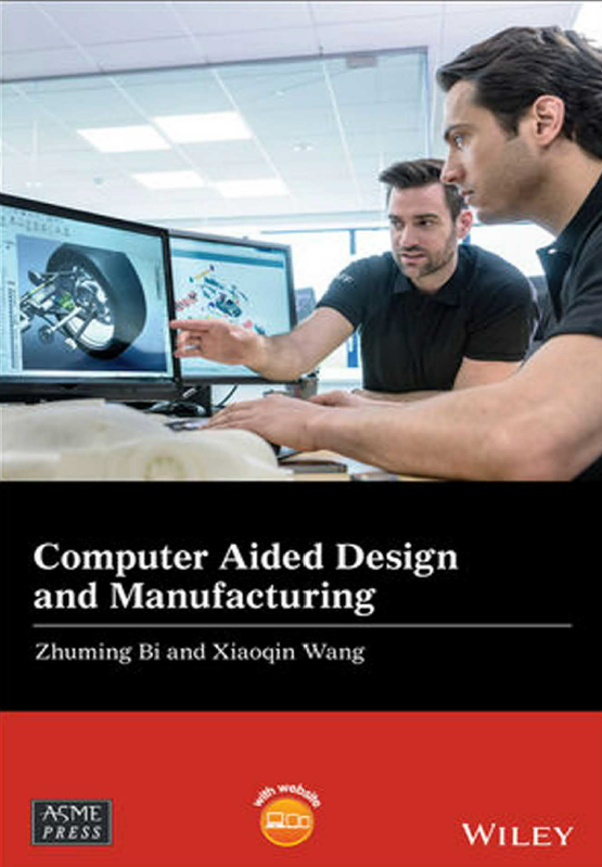 Book cover: Computer aided design and manufacturing