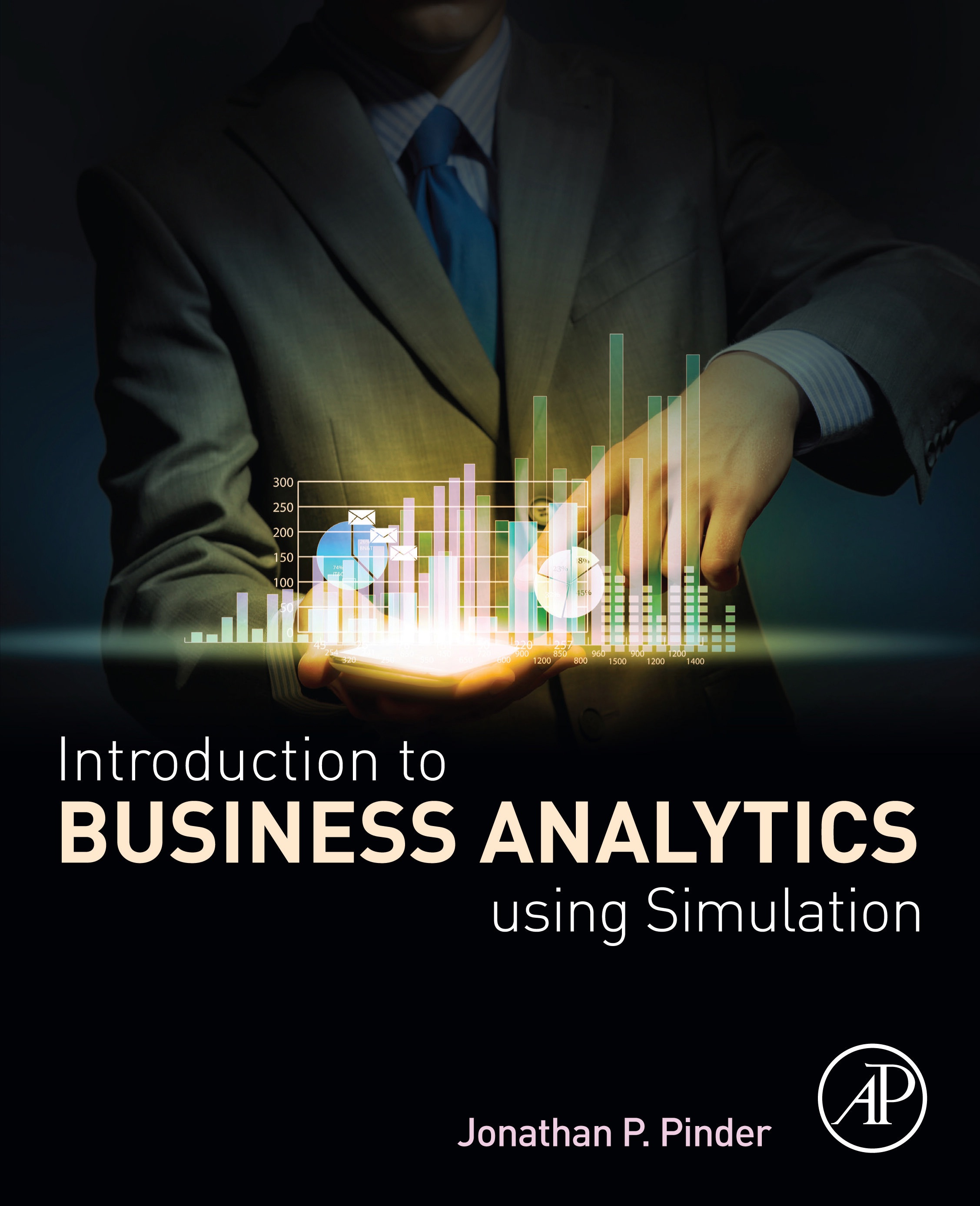 Book cover: Introduction to business analytics using simulation