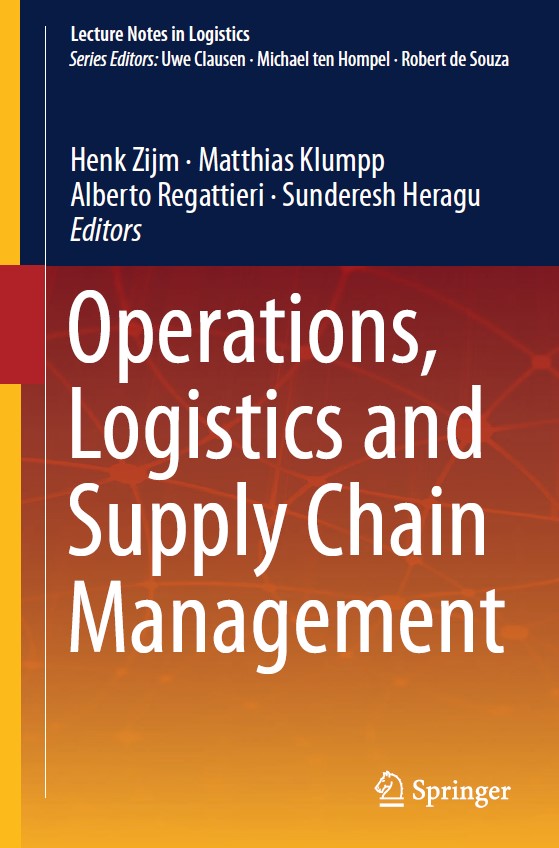 Book cover: Operations, logistics and supply chain management