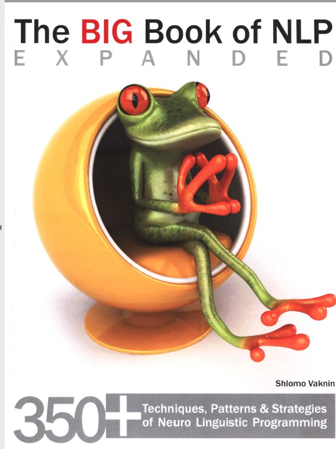 Book cover: The big book of nlp expanded : 350+techniques, patterns & strategies of neuro linguistics programming.