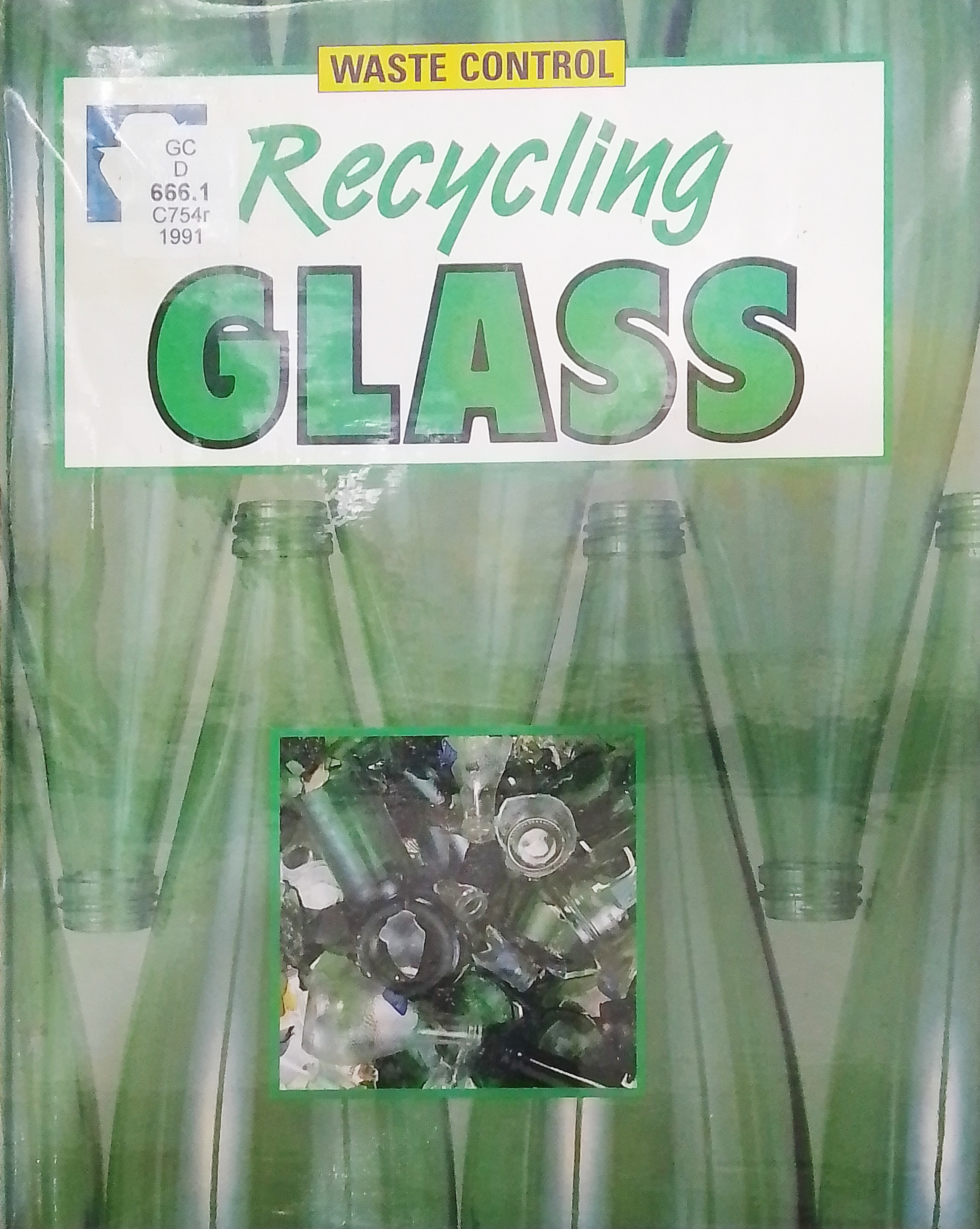 Book cover: Recycling glass.