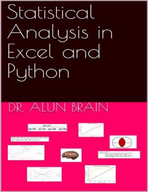 Book cover: Statistical analysis in Excel and Python