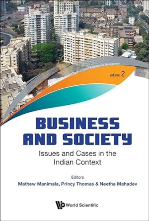Book cover: Business and society : issues and cases in the Indian context