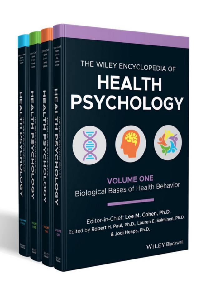 Book cover: The Wiley encyclopedia of health psychology: volume one, biological bases of health behavior.