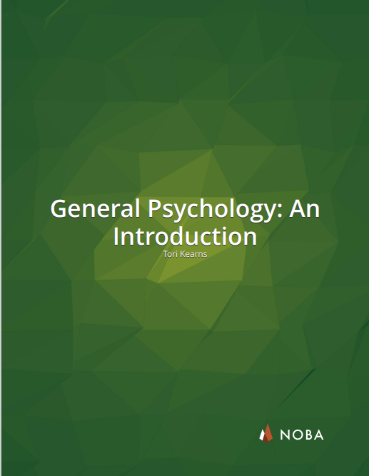 Book cover: General psychology: an introduction