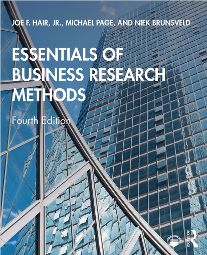 Book cover: Essentials of business research methods