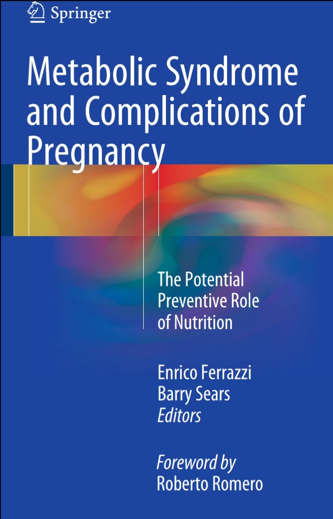 Book cover: Metabolic syndrome and complications of pregnancy: The potential preventive role of nutrition