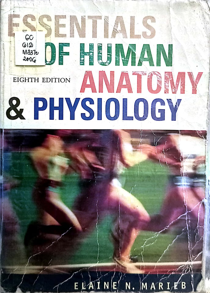 Book cover: Essentials of human anatomy & physiology