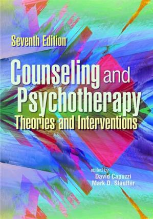 Book cover: Counseling and psycho therapy : theories and interventions