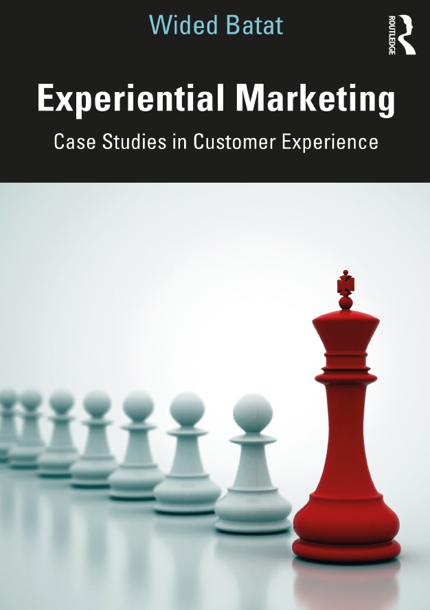 Book cover: Experiential marketing : case studies  in customer experience