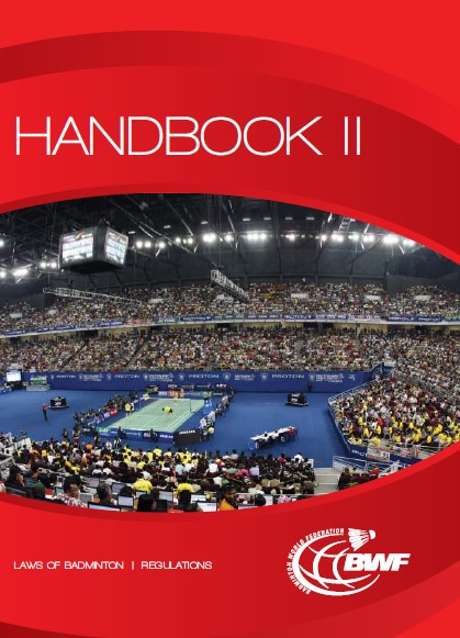 Book cover: Badminton world federation bwf handbook : laws of badminton & regulations