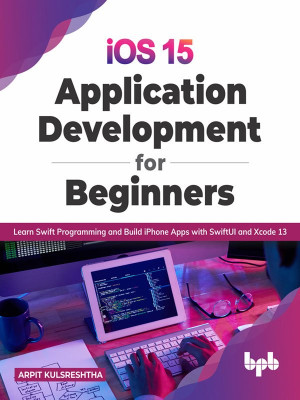 Book cover: IOS 15 application development for beginners