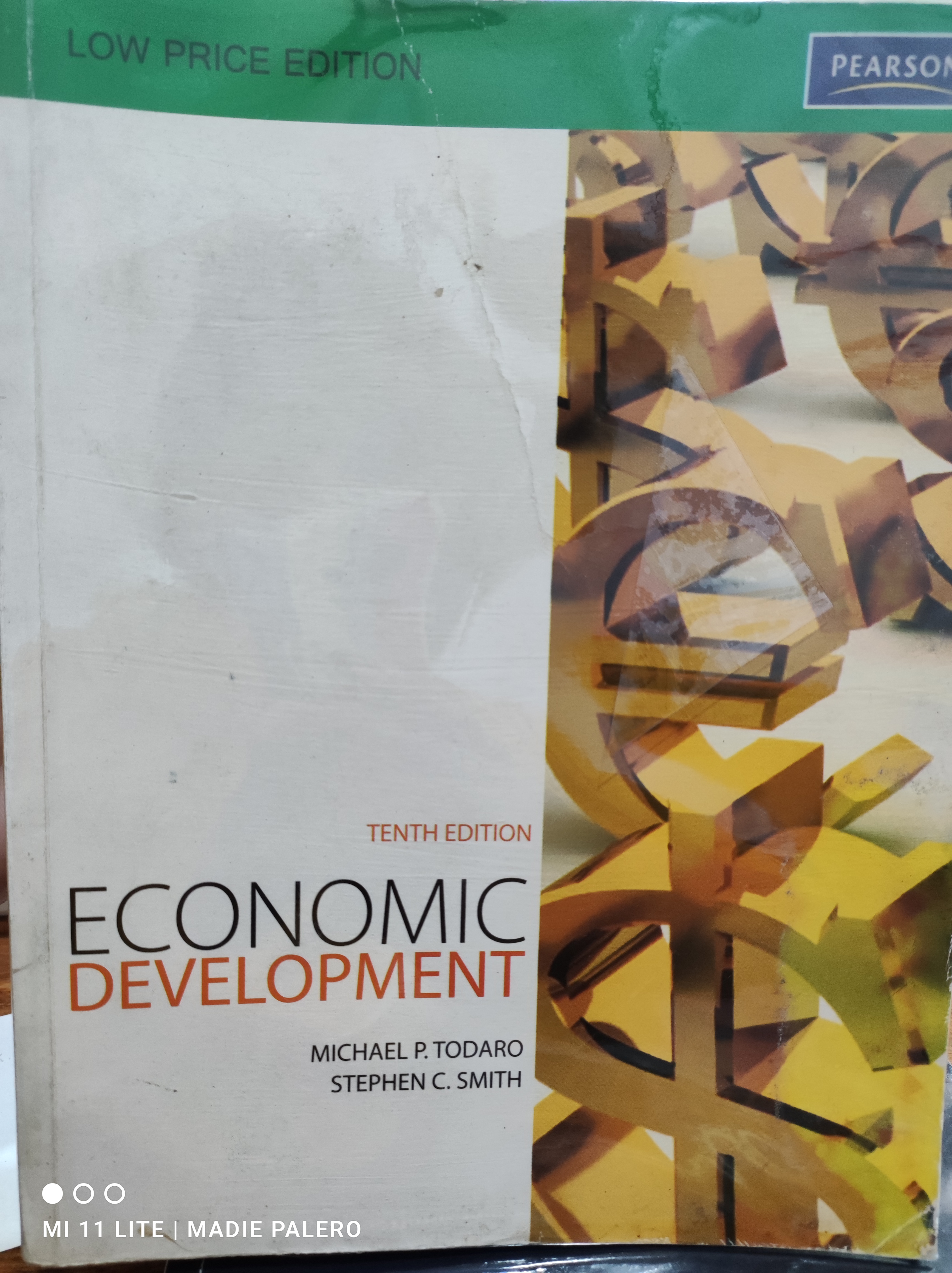 Book cover: Economic development