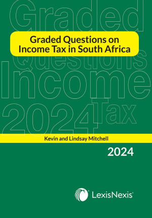Book cover: Graded questions on income tax in south Africa