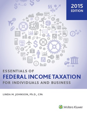 Book cover: Essentials of federal income taxation for individuals and business