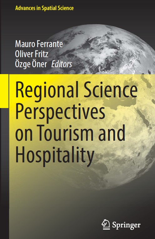 Book cover: Regional science perspectives on tourism and hospitality