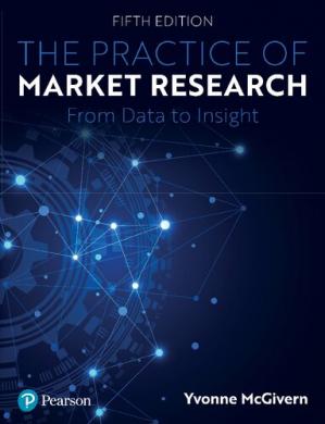 Book cover: The practice of market research : from data to insight