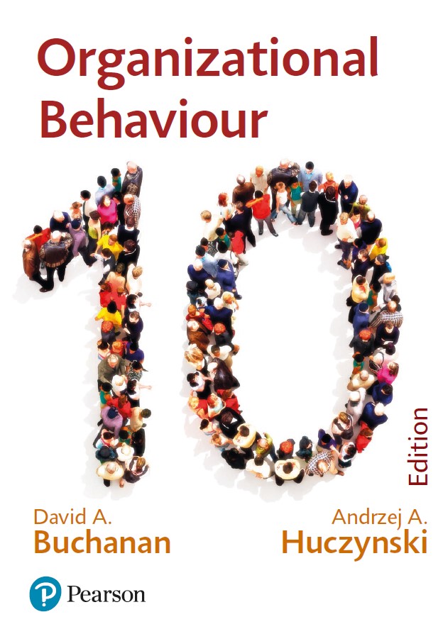 Book cover: Organizational behaviour