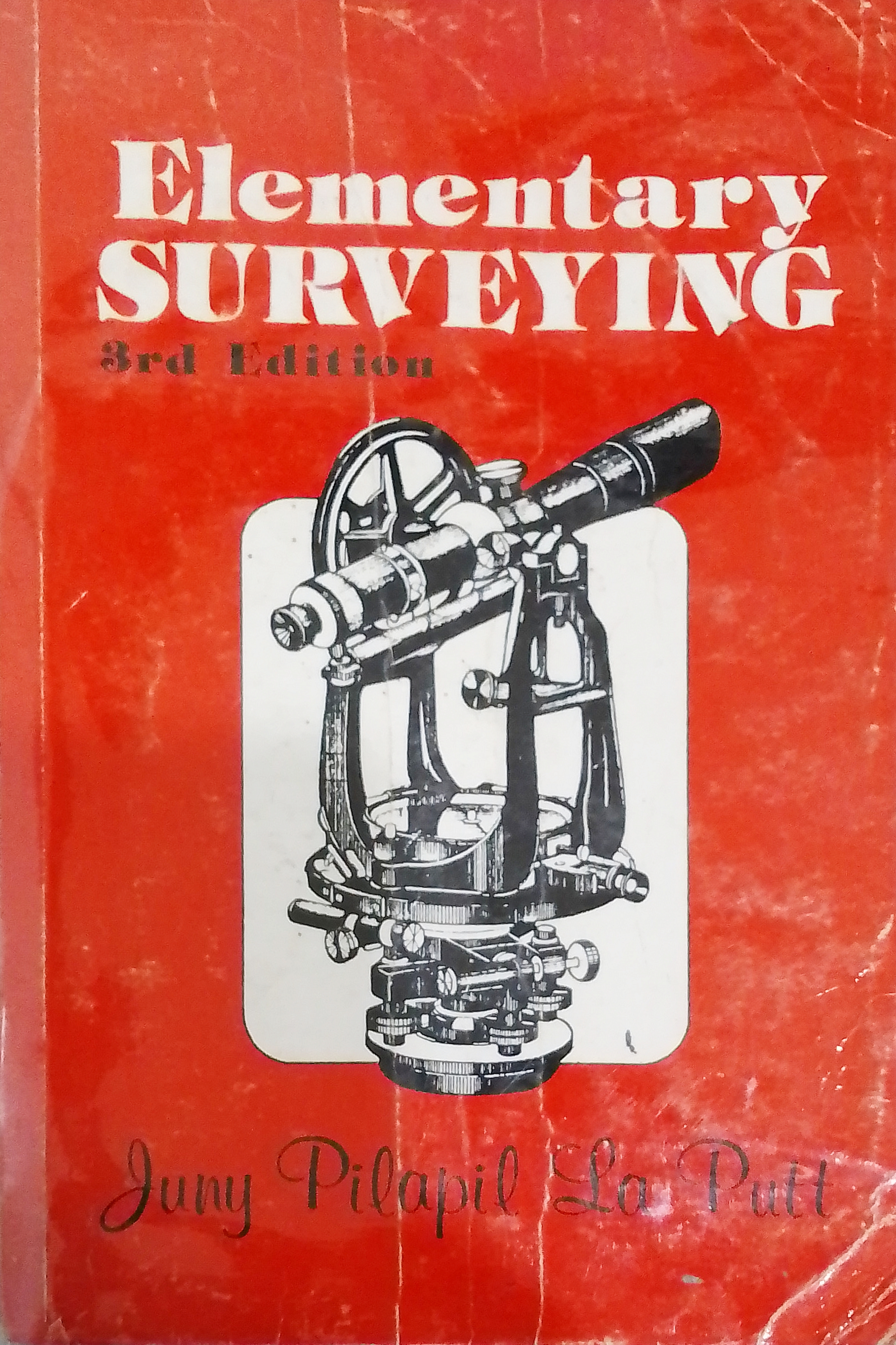 Book cover: Elementary surveying
