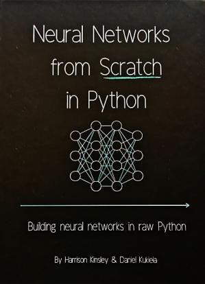 Book cover: Neural networks from scratch in Python