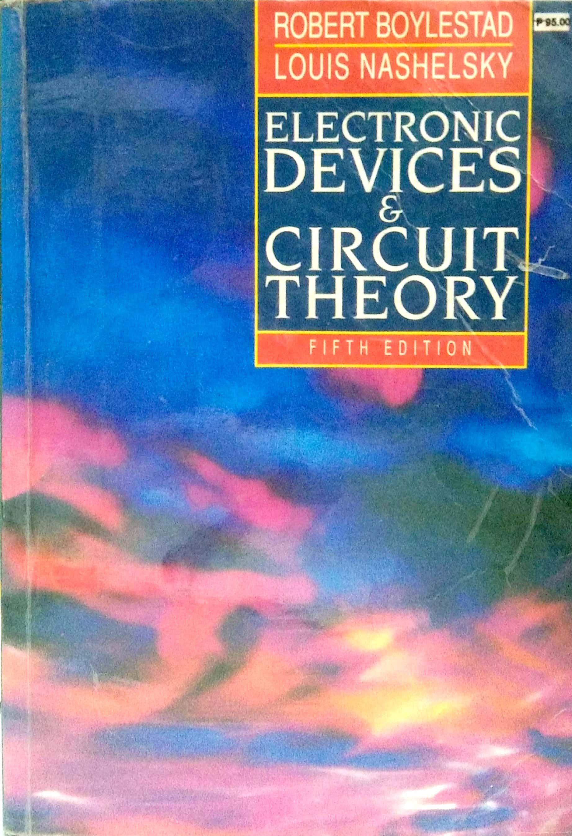 Book cover: Electronic devices & circuit theory