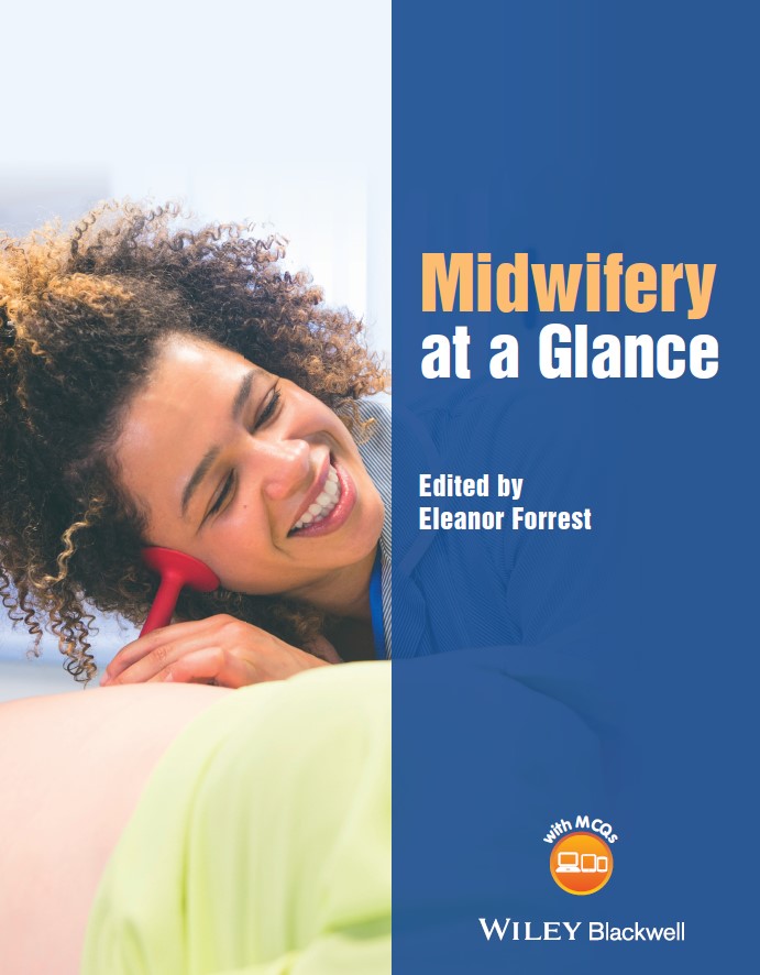 Book cover: Midwifery at a glance