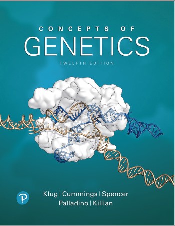 Book cover: Concepts of genetics