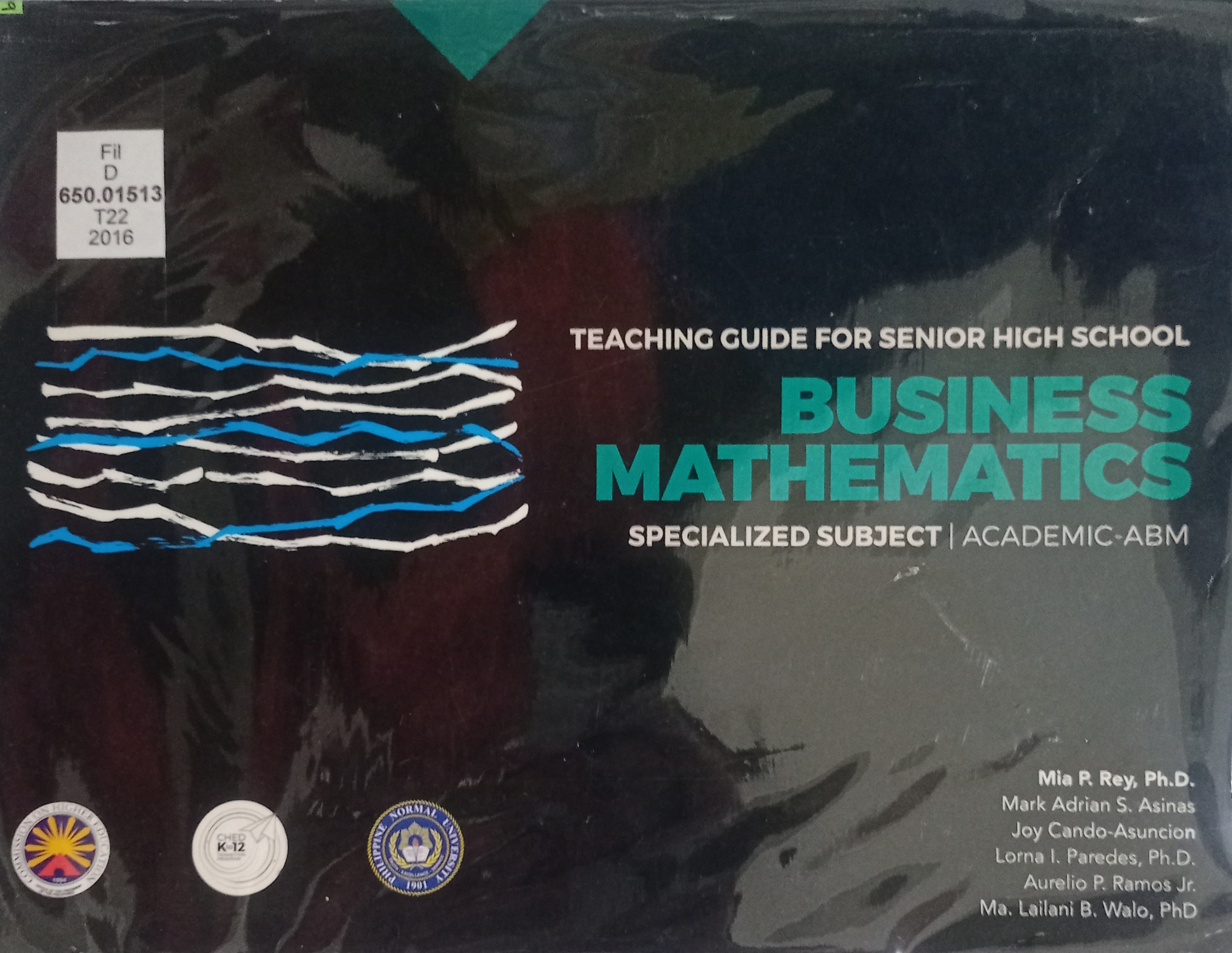 Book cover: Teaching guide for senior high school : business mathematics